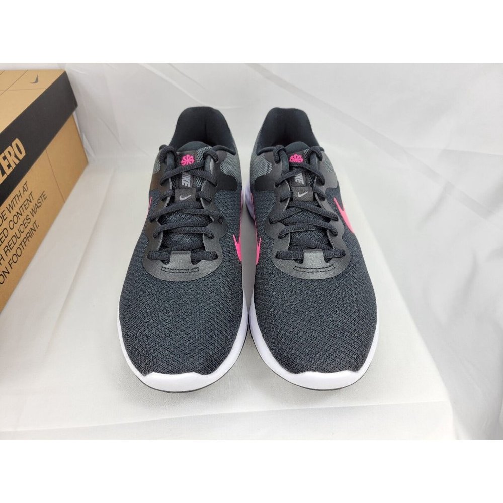 Nike Revolution 6 Next Neture Black Hyper Pink Shoes Womens Size 9.5 DC3729-002 - Picture 7 of 10